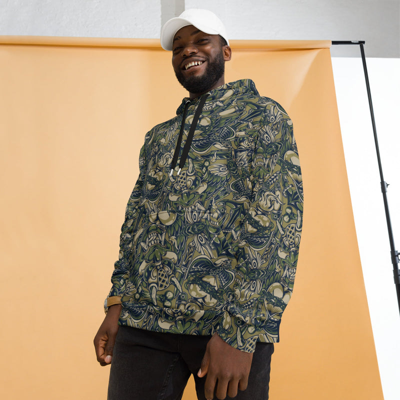 Kabuki Phantom Multi-terrain CAMO Unisex Hoodie
