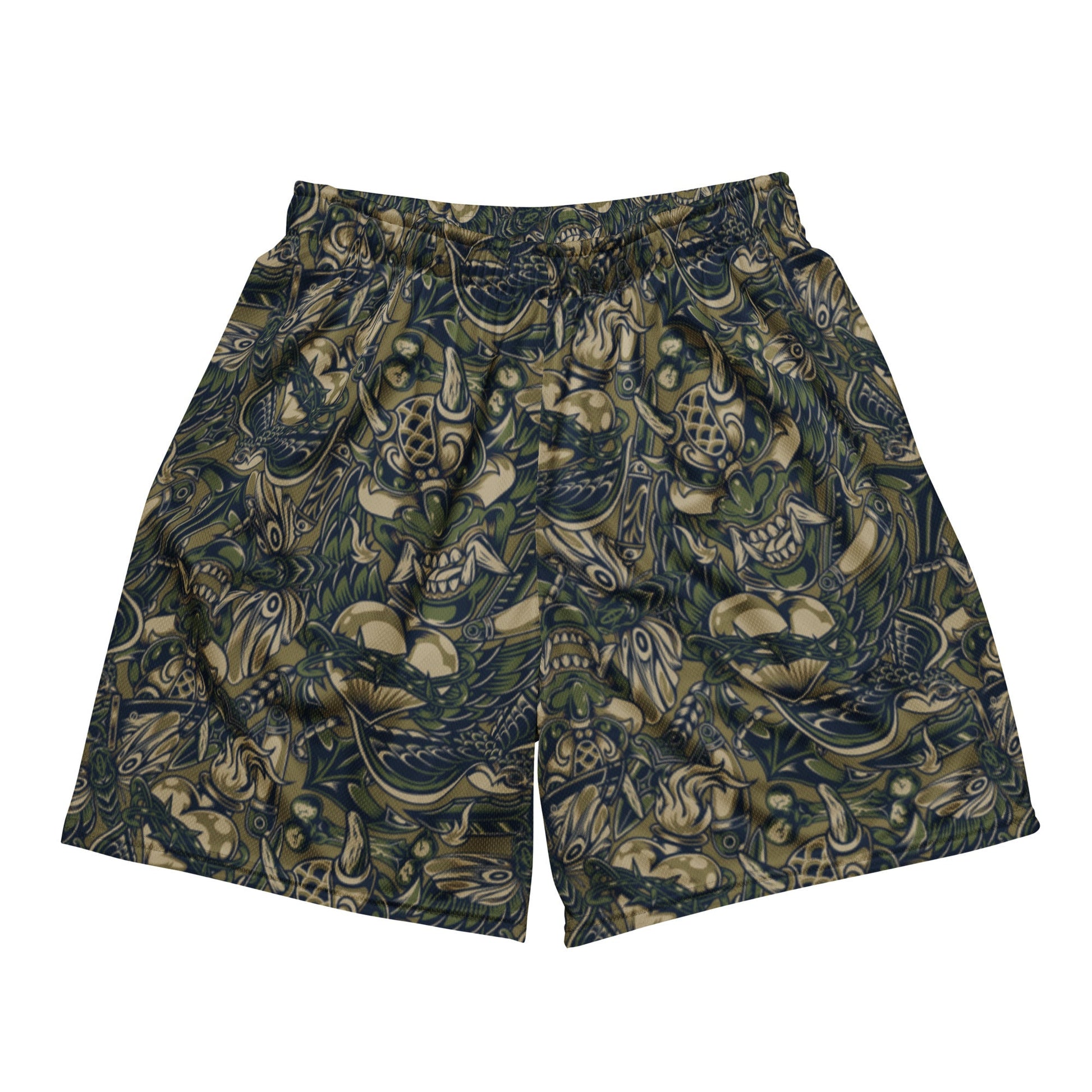 Kabuki Phantom Multi-terrain CAMO Unisex Mesh Shorts - 2XS