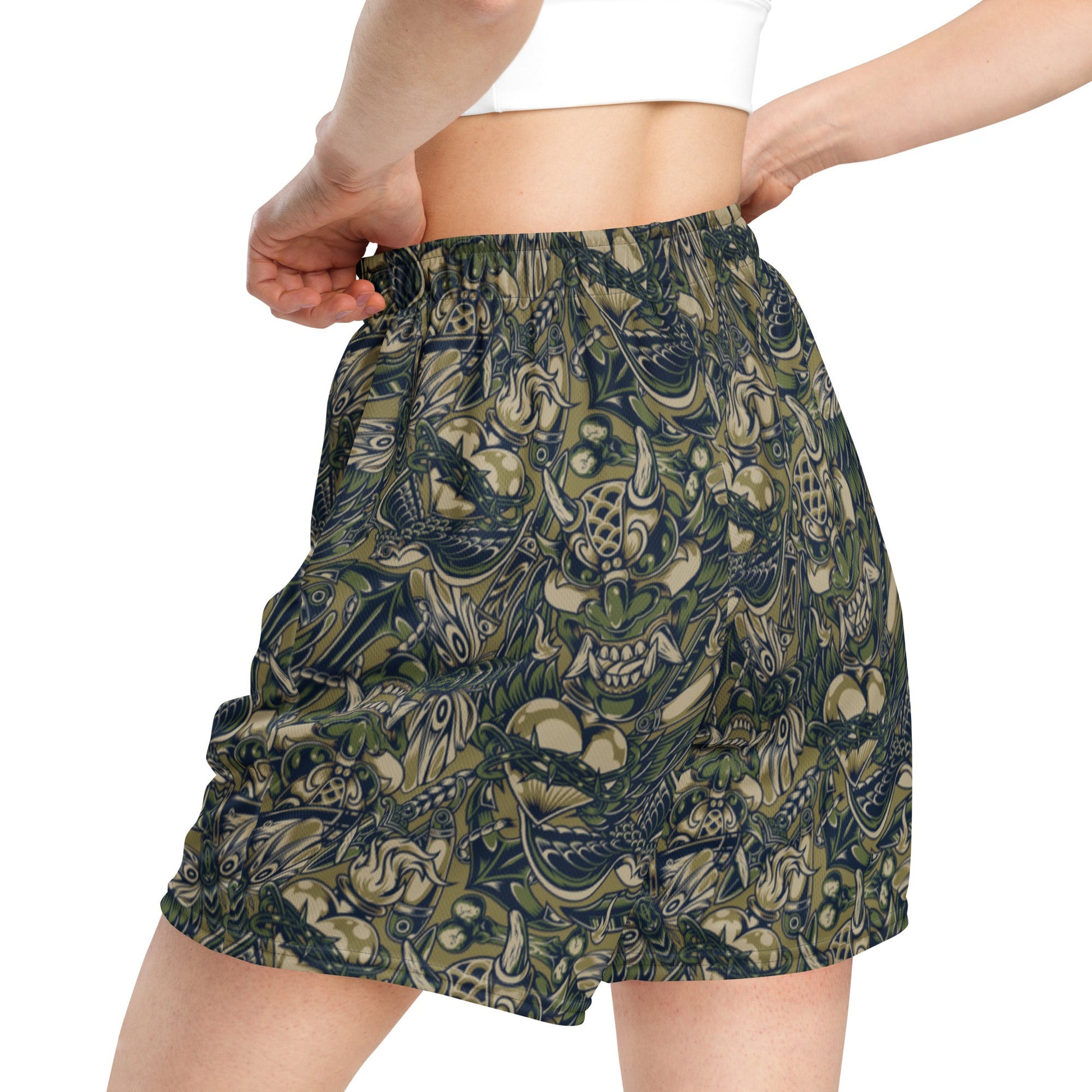 Kabuki Phantom Multi-terrain CAMO Unisex Mesh Shorts
