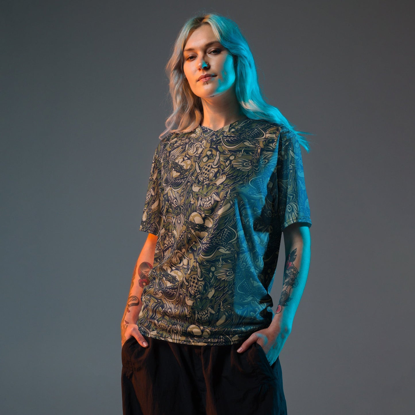 Kabuki Phantom Multi-terrain CAMO unisex sports jersey - Sports Jerseys