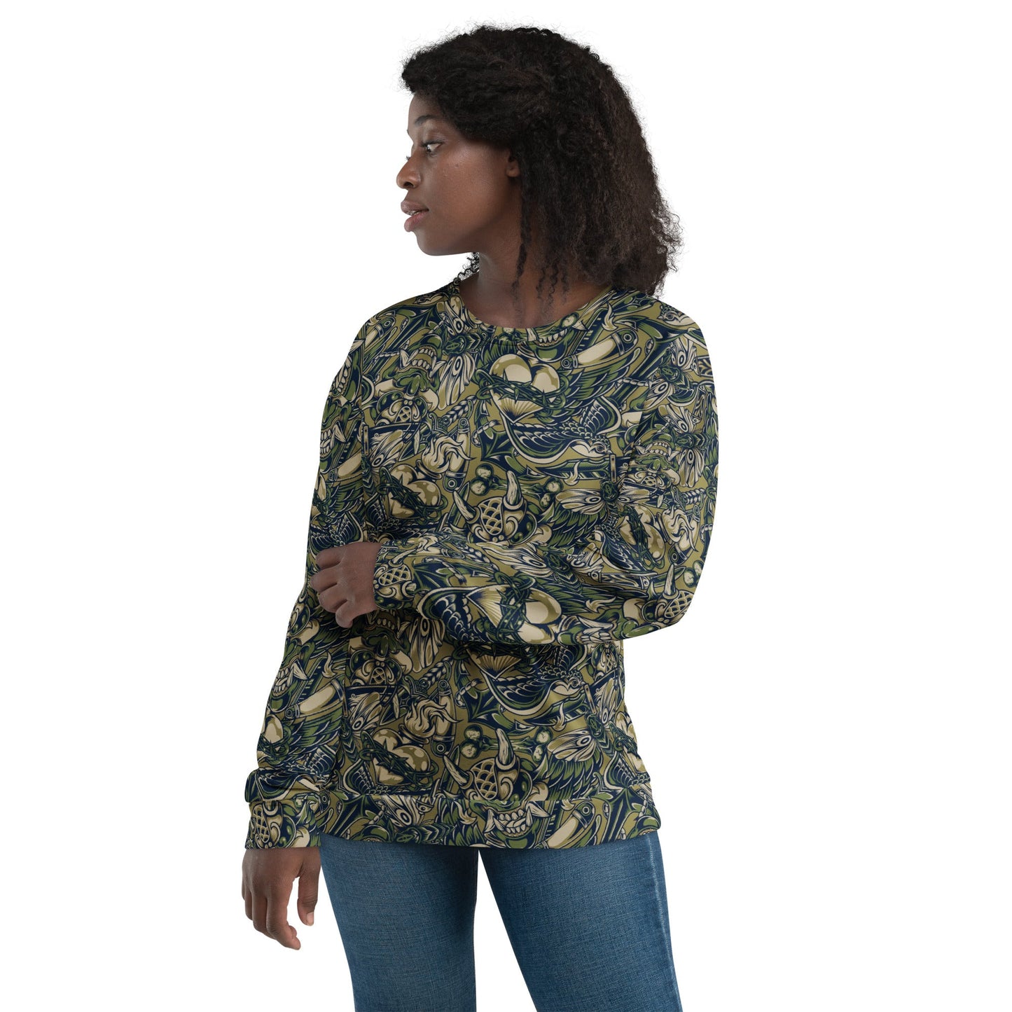 Kabuki Phantom Multi-terrain CAMO Unisex Sweatshirt - Sweatshirts