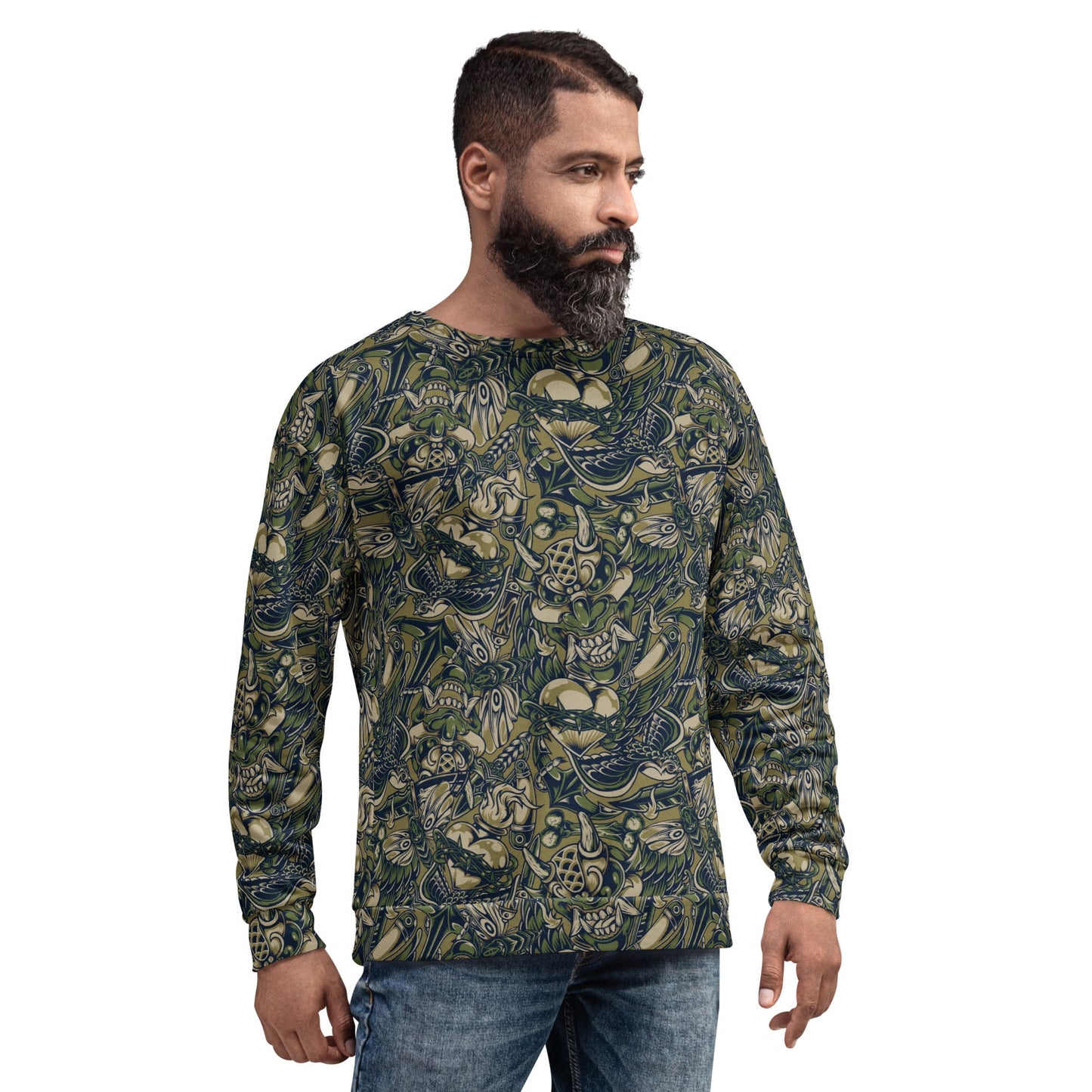 Kabuki Phantom Multi-terrain CAMO Unisex Sweatshirt - Sweatshirts