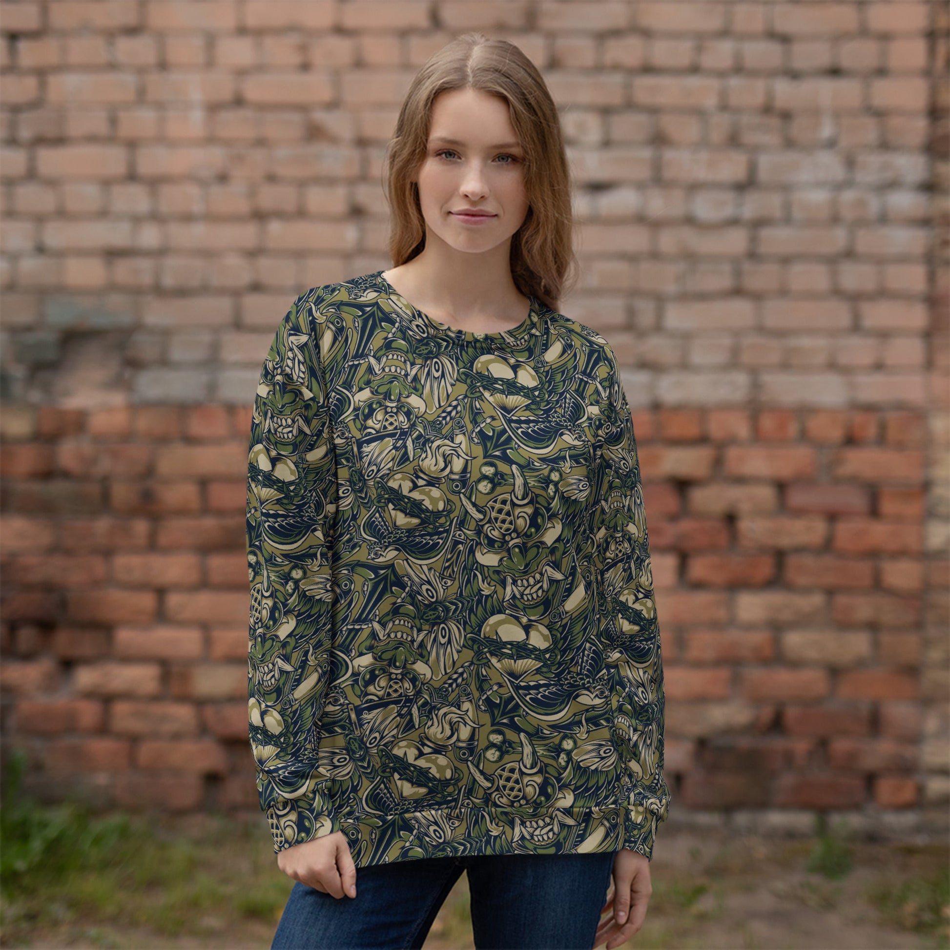 Kabuki Phantom Multi-terrain CAMO Unisex Sweatshirt - Sweatshirts