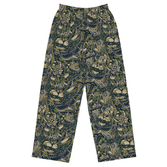 Kabuki Phantom Multi-terrain CAMO unisex wide-leg pants - 2XS - Wide-leg Pants