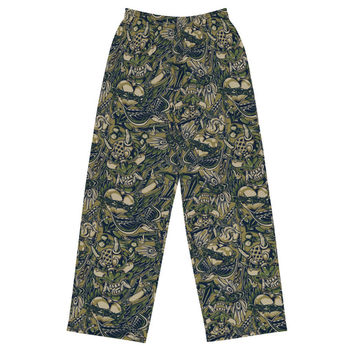 Kabuki Phantom Multi-terrain CAMO Unisex Wide-Leg Leisure Pants - 2XS - Pant