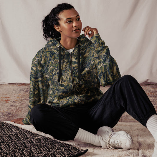 Kabuki Phantom Multi-terrain CAMO Unisex zip hoodie - Zip Hoodies