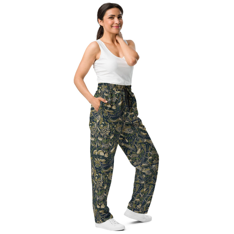 Kabuki Phantom Multi-terrain CAMO Unisex Wide-Leg Joggers