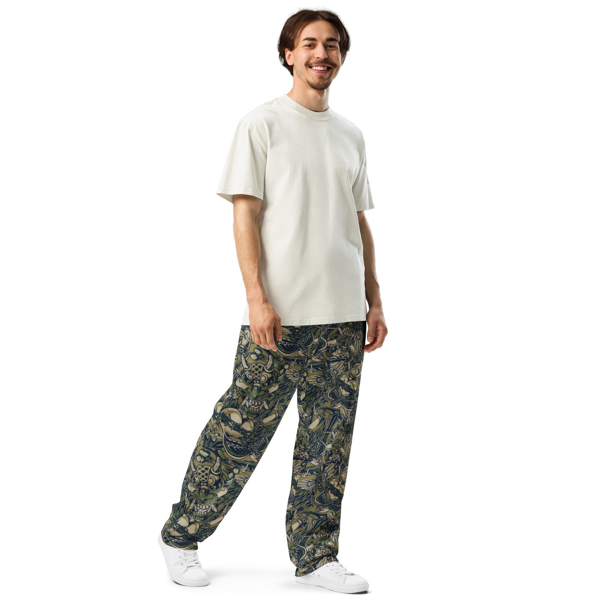 Kabuki Phantom Multi-terrain CAMO Wide-leg joggers - Joggers