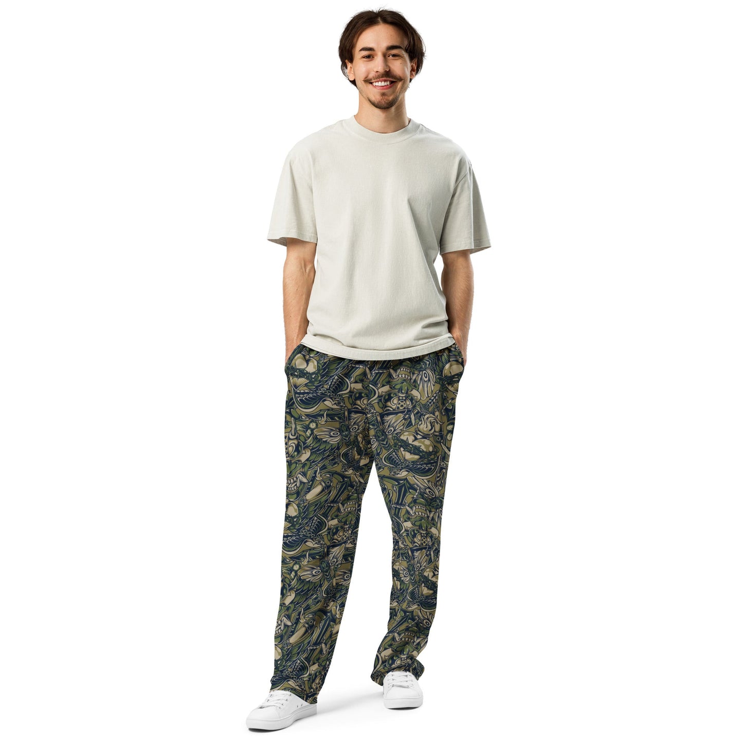 Kabuki Phantom Multi-terrain CAMO Wide-leg joggers - Joggers
