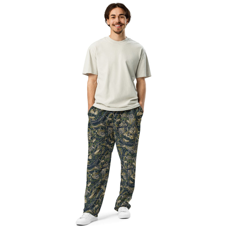 Kabuki Phantom Multi-terrain CAMO Unisex Wide-Leg Joggers
