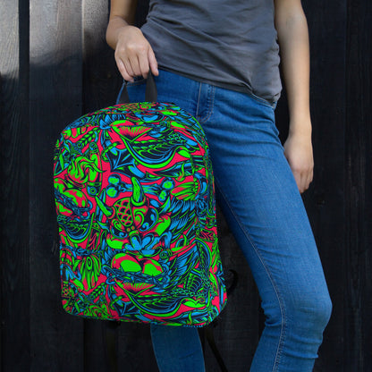Kabuki Phantom Neon CAMO Backpack - Backpacks