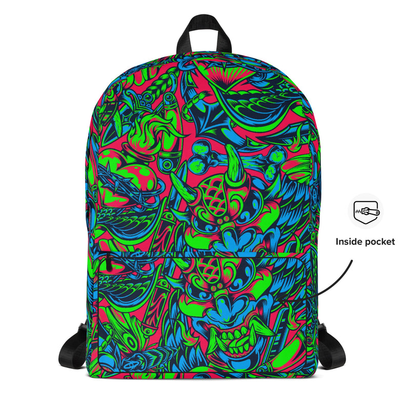 Kabuki Phantom Neon CAMO Backpack
