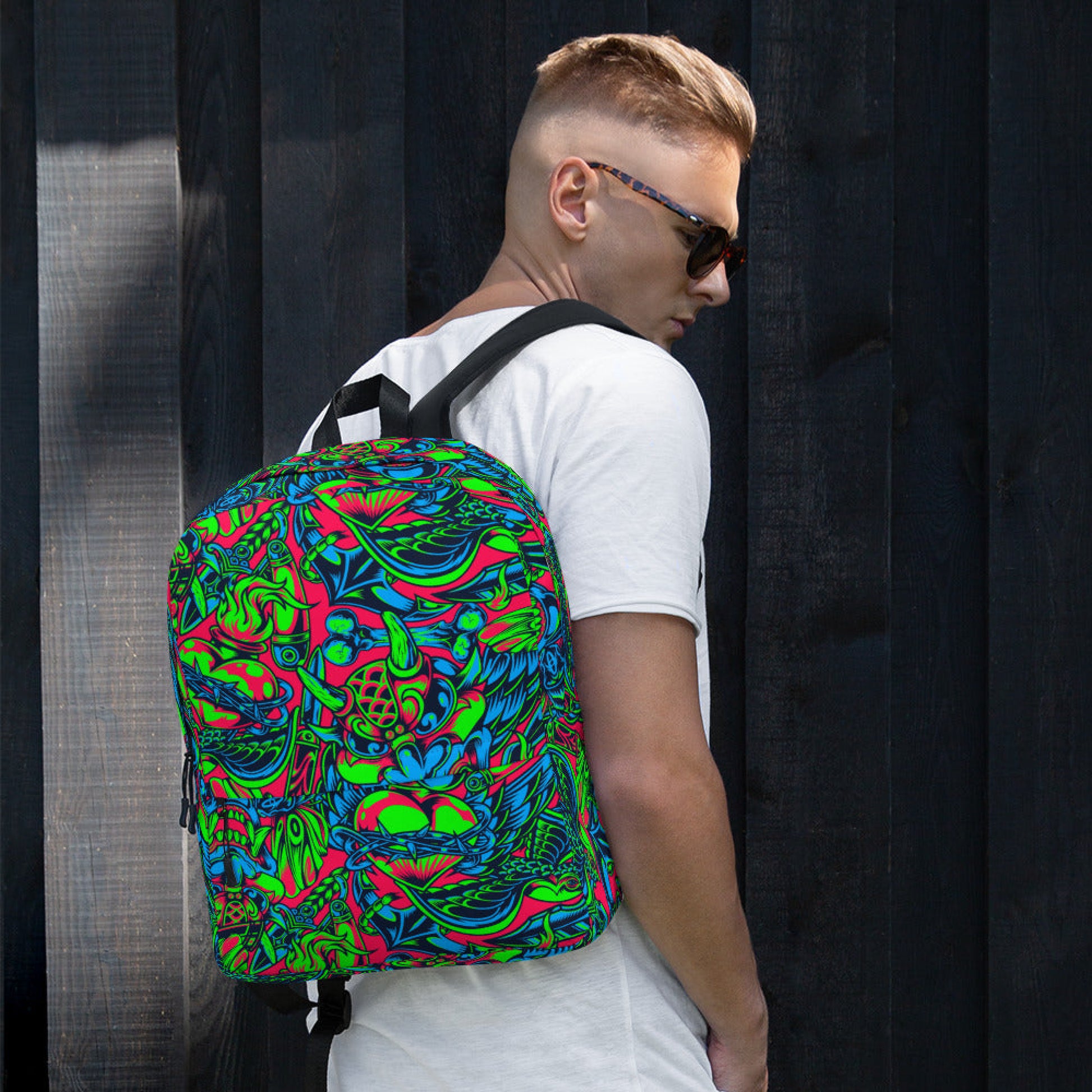 Kabuki Phantom Neon CAMO Backpack - Backpacks