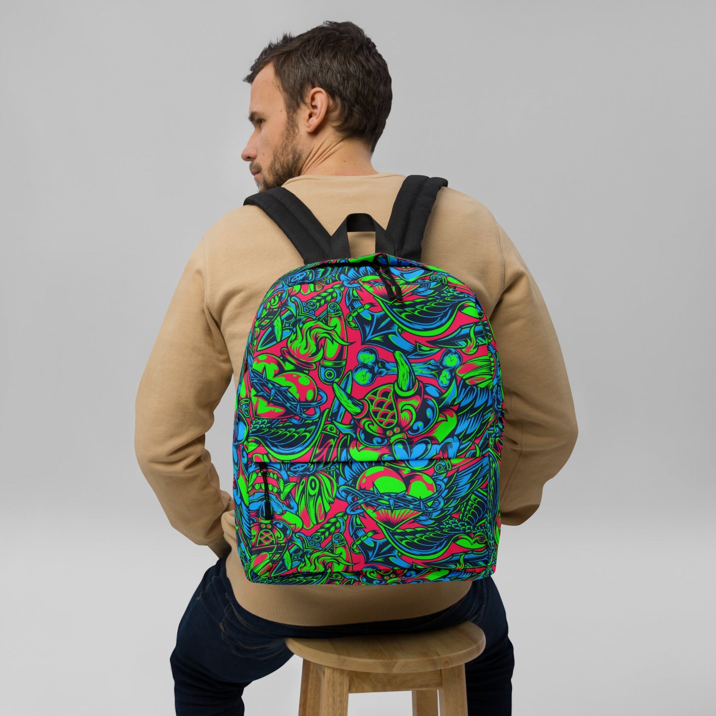 Kabuki Phantom Neon CAMO Backpack - Backpacks