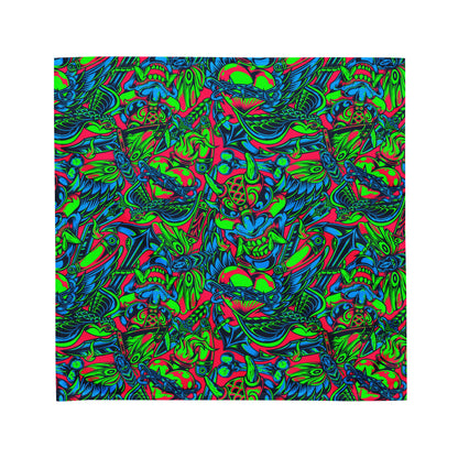 Kabuki Phantom Neon CAMO bandana - M - Bandanas