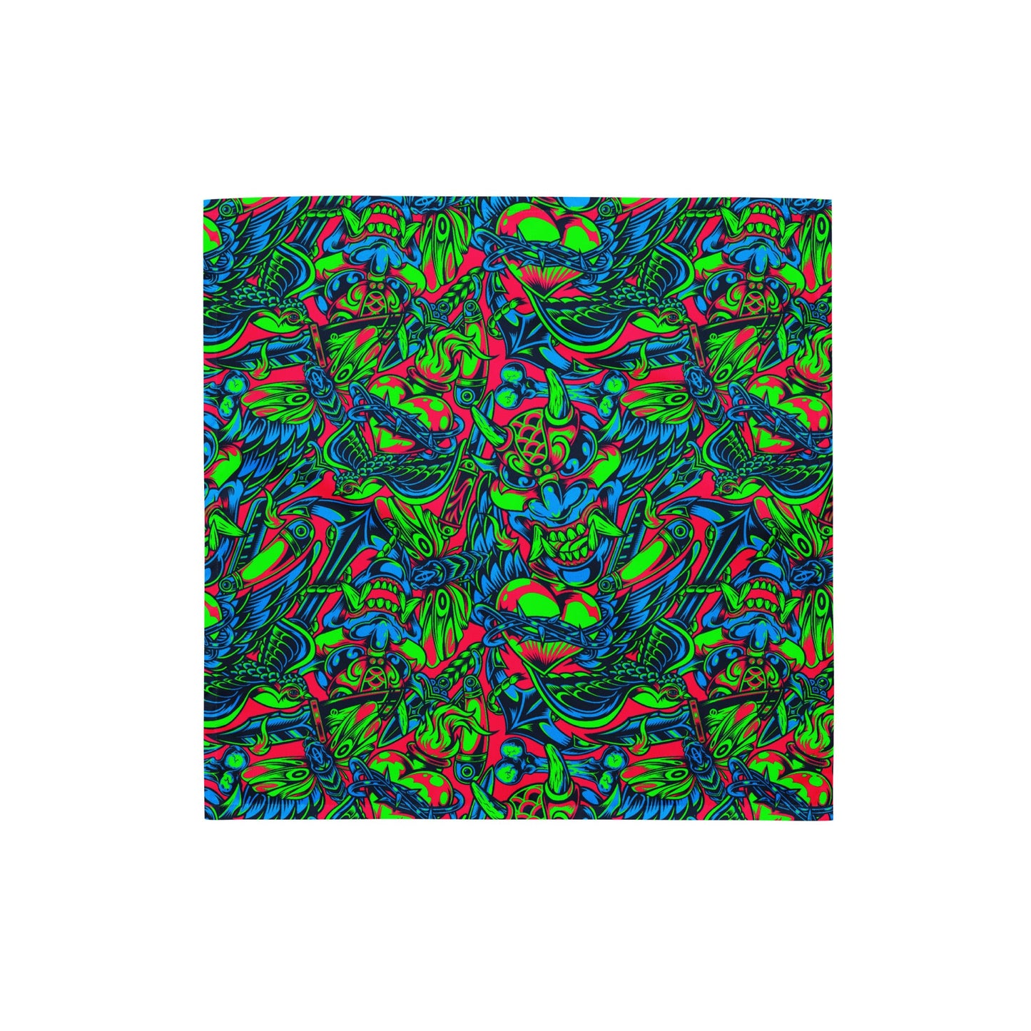 Kabuki Phantom Neon CAMO bandana - S - Bandanas