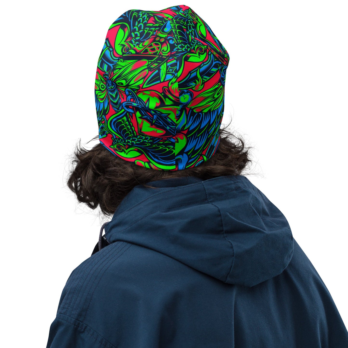 Kabuki Phantom Neon CAMO Beanie - Beanies