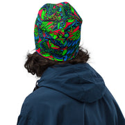 Kabuki Phantom Neon CAMO Beanie - Head
