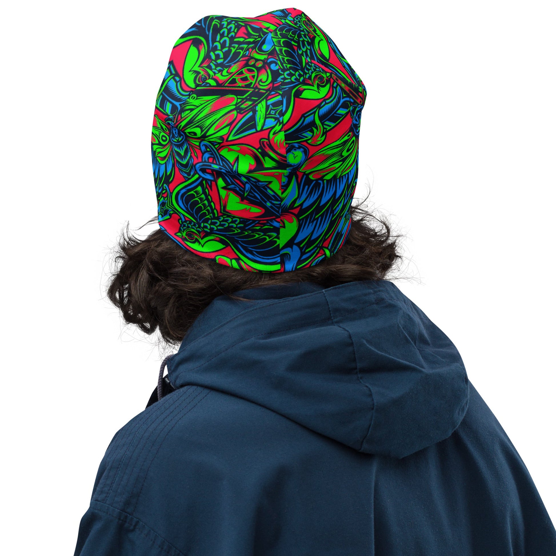 Kabuki Phantom Neon CAMO Beanie - Beanies
