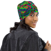 Kabuki Phantom Neon CAMO Beanie - Head