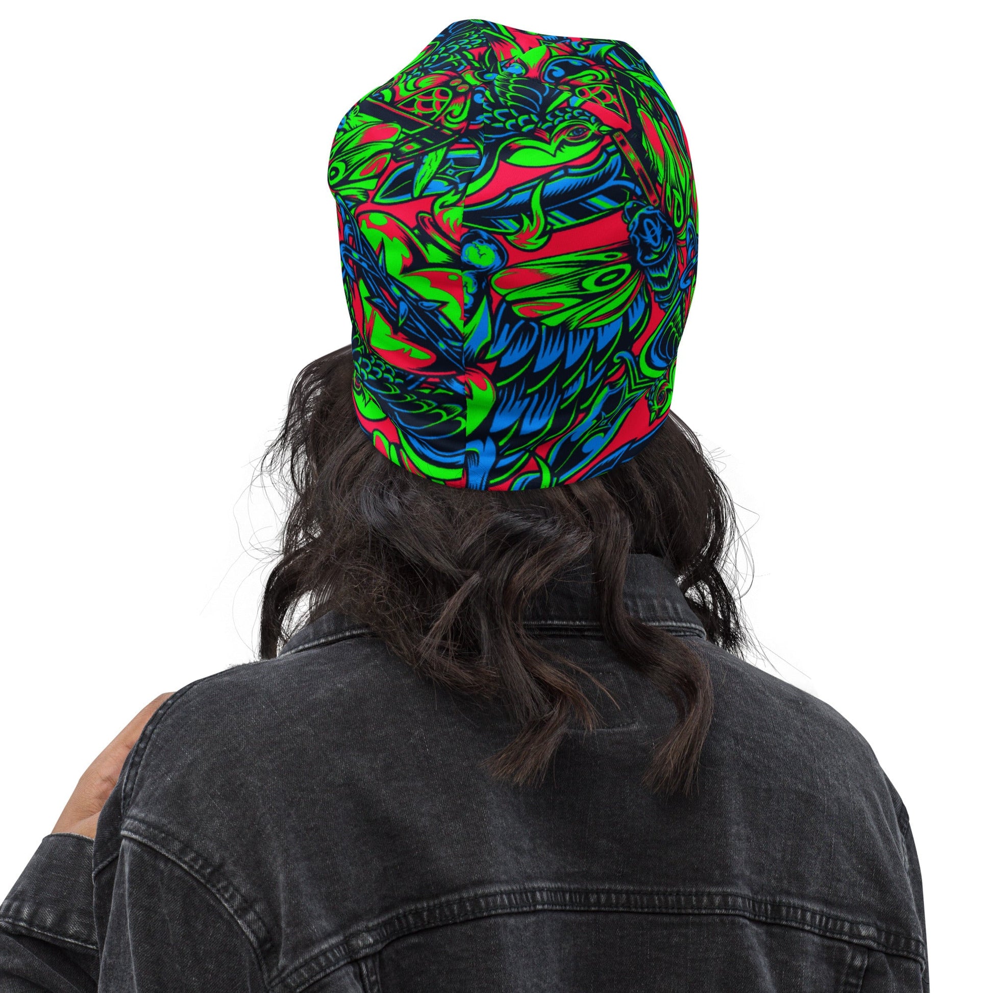 Kabuki Phantom Neon CAMO Beanie - Beanies