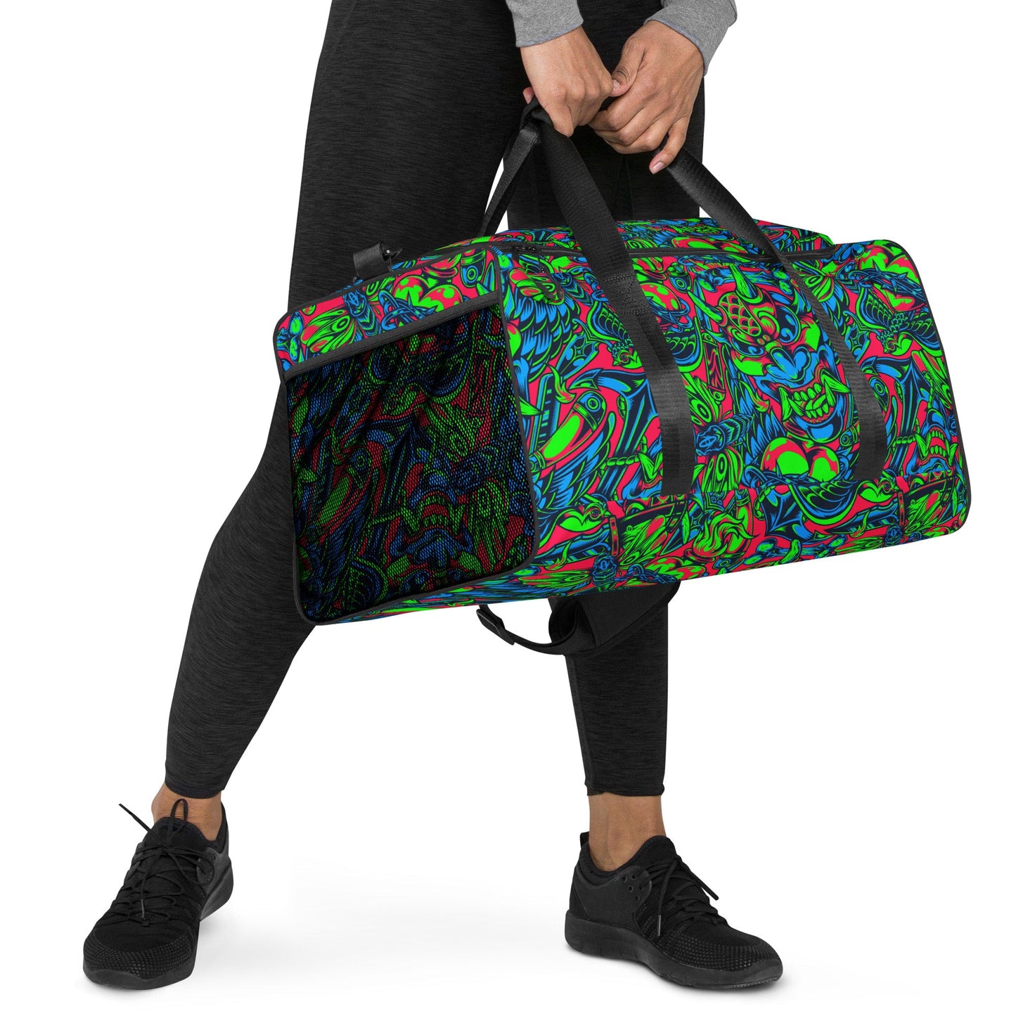 Kabuki Phantom Neon CAMO Duffle Bag