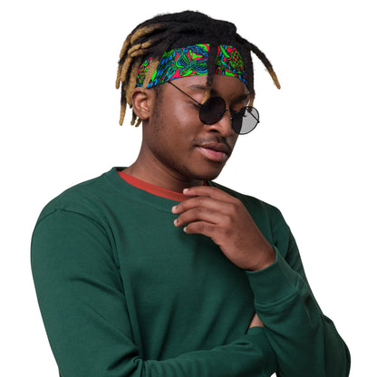 Kabuki Phantom Neon CAMO Headband - Headbands