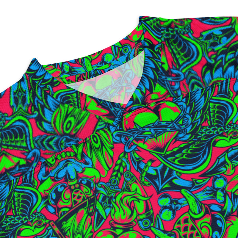 Kabuki Phantom Neon CAMO Unisex Hockey Fan Jersey