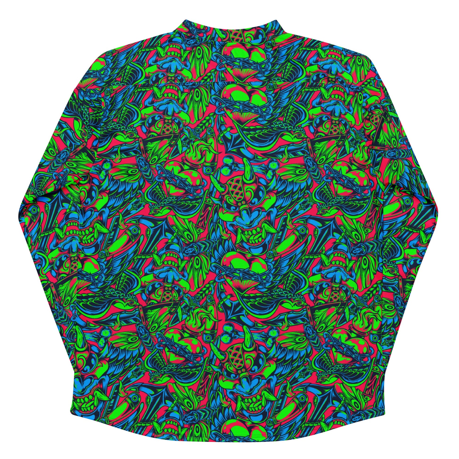 Kabuki Phantom Neon CAMO hockey fan jersey - Hockey Jerseys