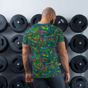 Kabuki Phantom Neon CAMO Mens Athletic T-Shirt - Shirt