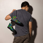 Kabuki Phantom Neon CAMO Mens High-Top Canvas Shoes
