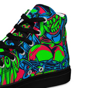 Kabuki Phantom Neon CAMO Mens High-Top Canvas Shoes