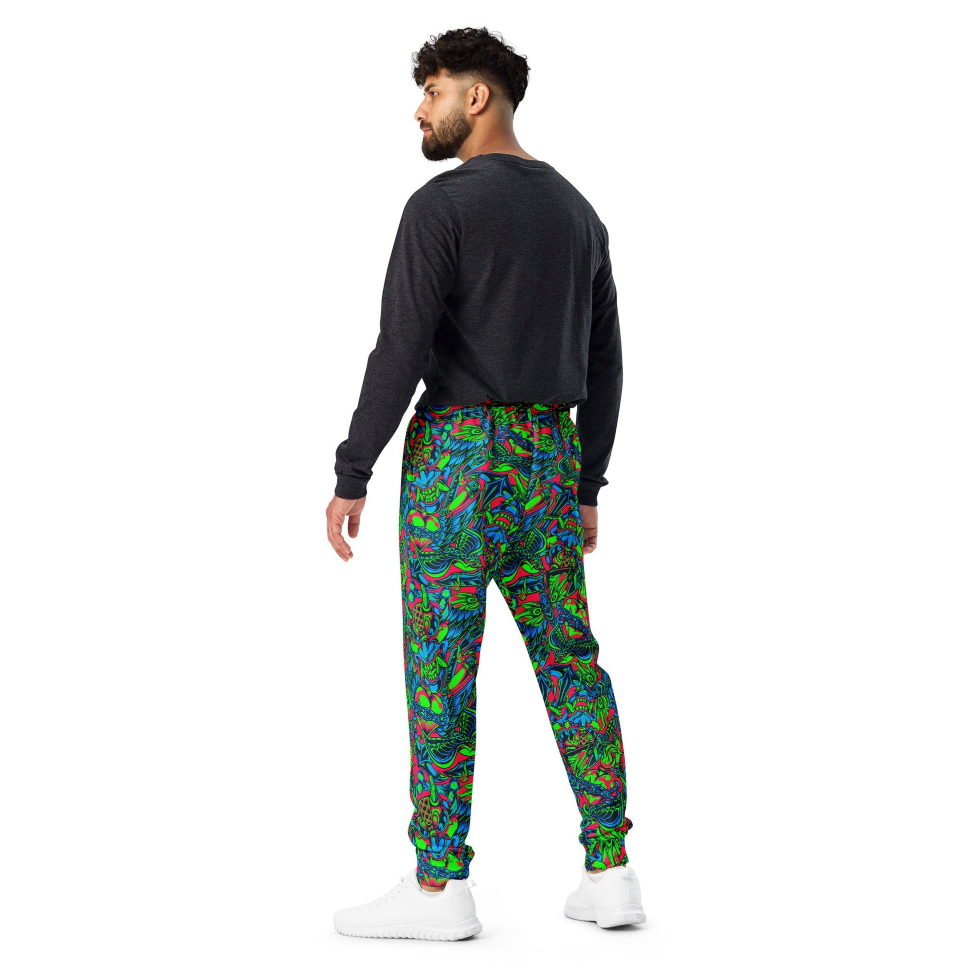Kabuki Phantom Neon CAMO Mens Joggers