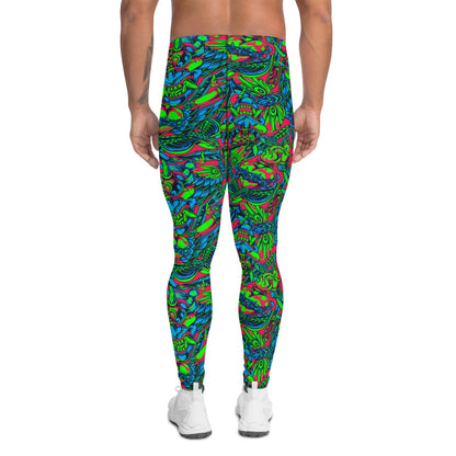 Kabuki Phantom Neon CAMO Mens Leggings