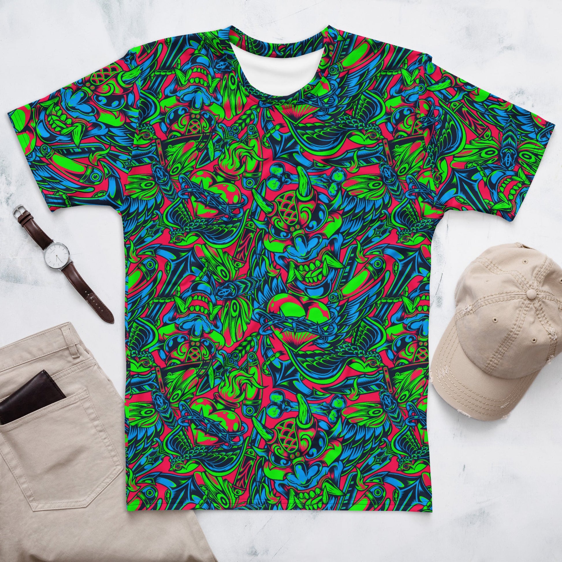 Kabuki Phantom Neon CAMO Mens t-shirt - XS - T-Shirts