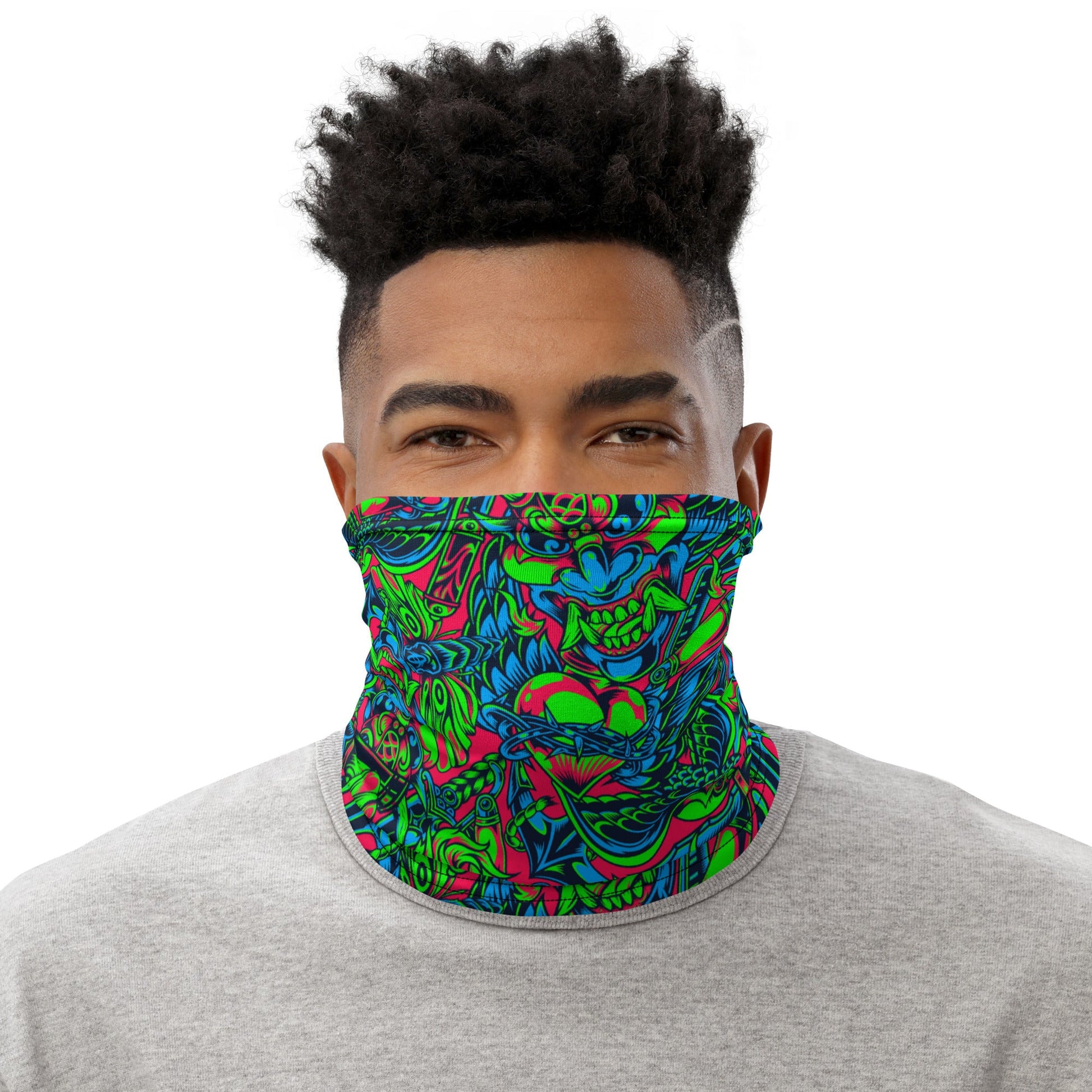 Kabuki Phantom Neon CAMO Neck Gaiter Gaiters