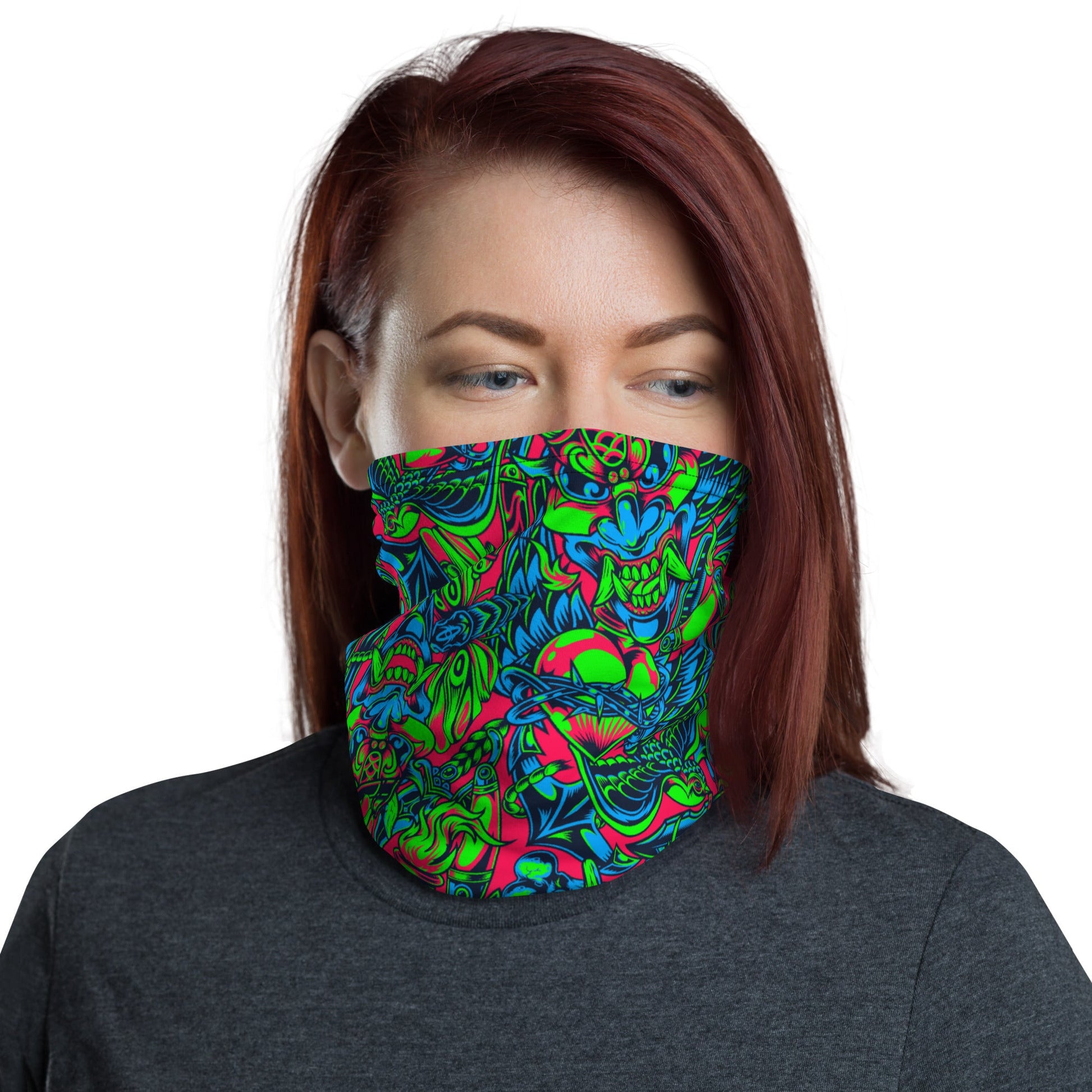 Kabuki Phantom Neon CAMO Neck Gaiter Gaiters