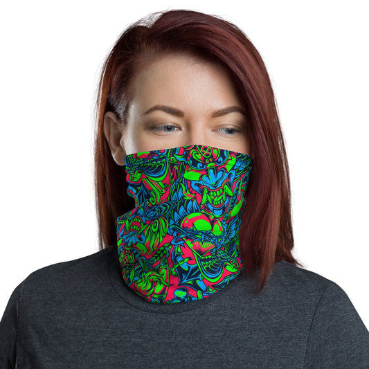 Kabuki Phantom Neon CAMO Neck Gaiter Gaiters