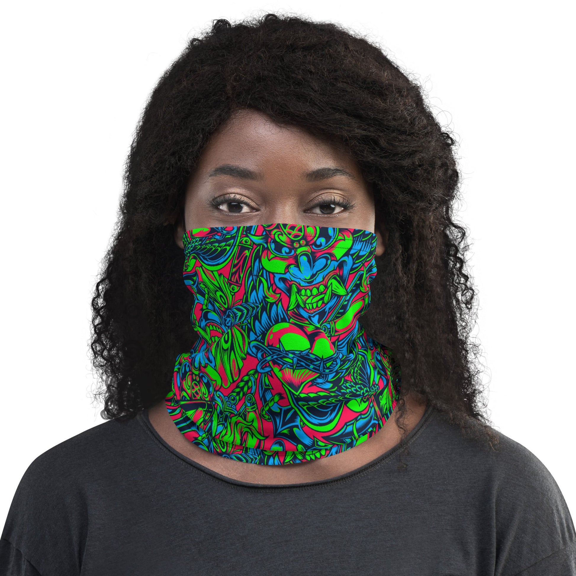 Kabuki Phantom Neon CAMO Neck Gaiter Gaiters