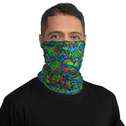 Kabuki Phantom Neon CAMO Neck Gaiter Gaiters