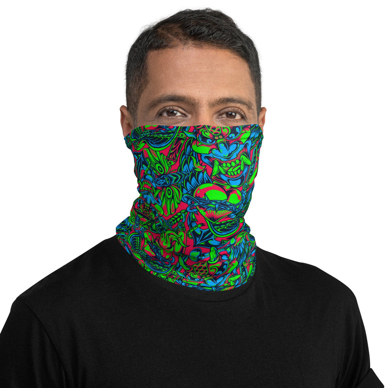 Kabuki Phantom Neon CAMO Neck Gaiter - Head
