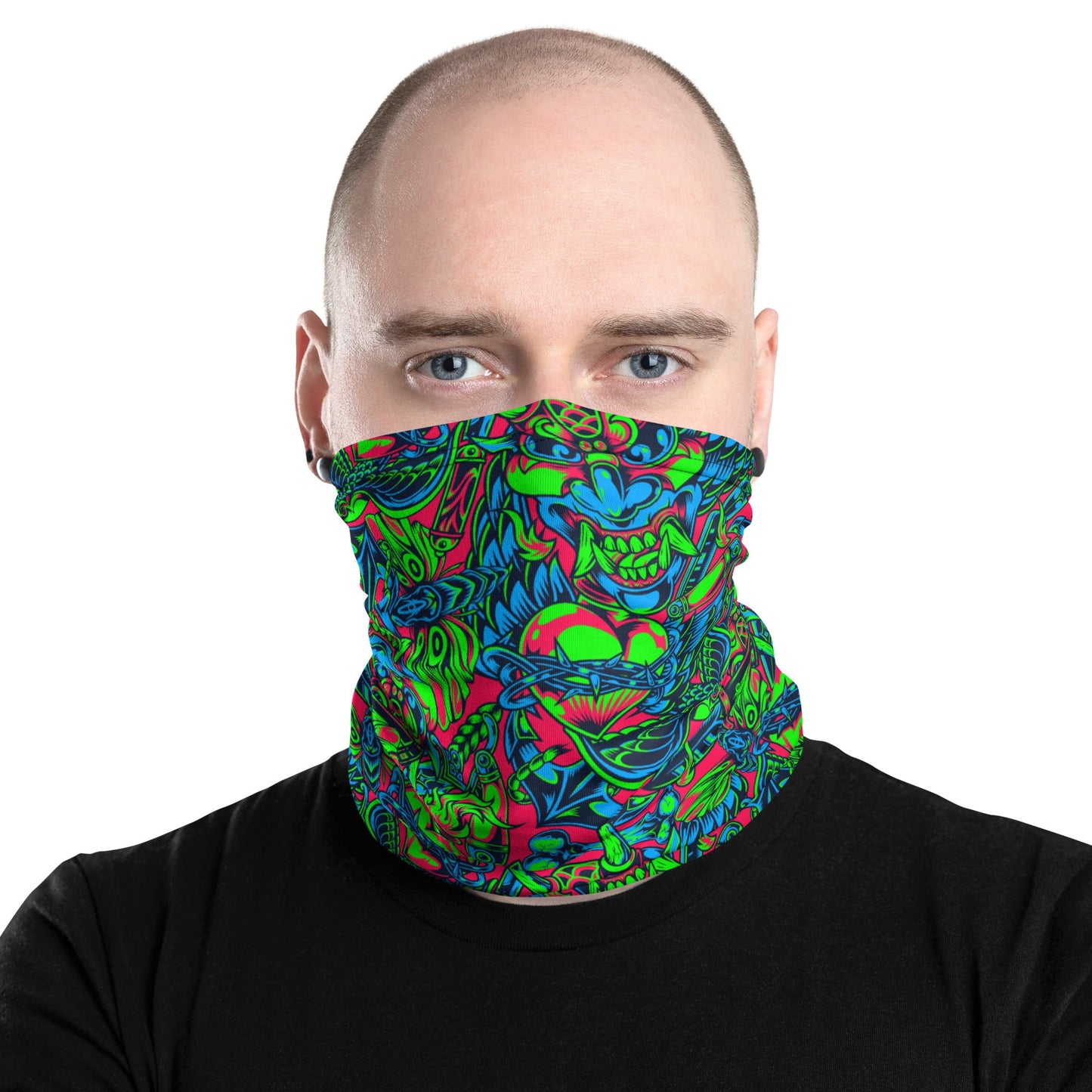 Kabuki Phantom Neon CAMO Neck Gaiter Gaiters