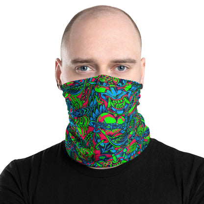 Kabuki Phantom Neon CAMO Neck Gaiter Gaiters