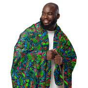 Kabuki Phantom Neon CAMO Sherpa Blanket