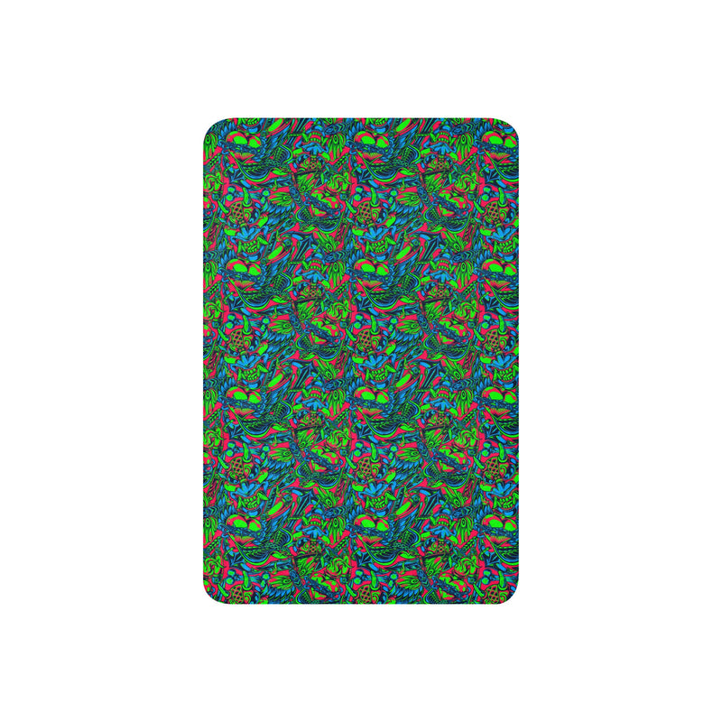 Kabuki Phantom Neon CAMO Sherpa Blanket