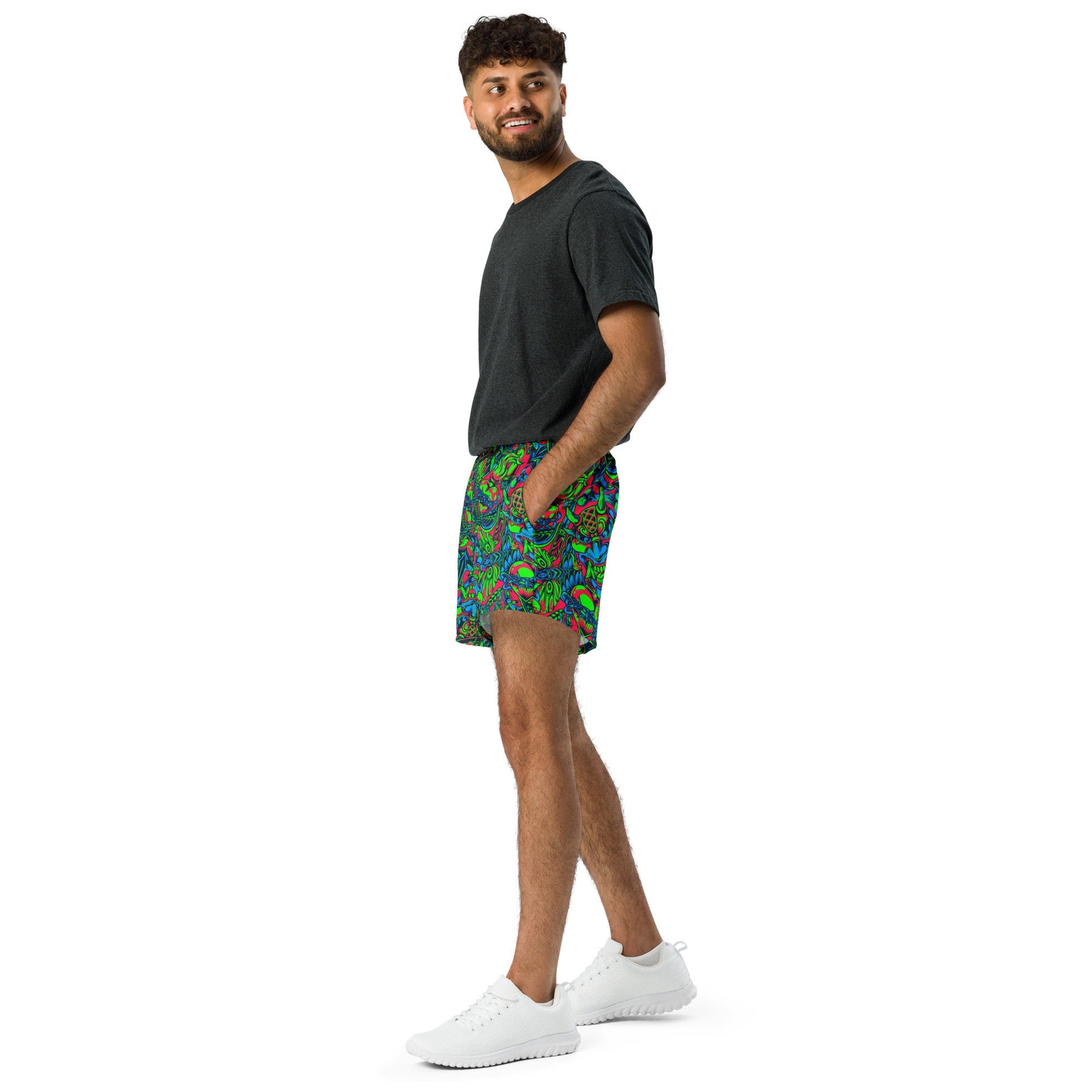 Kabuki Phantom Neon CAMO Unisex Athletic Shorts