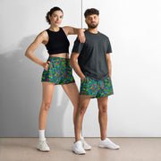 Kabuki Phantom Neon CAMO Unisex Athletic Shorts