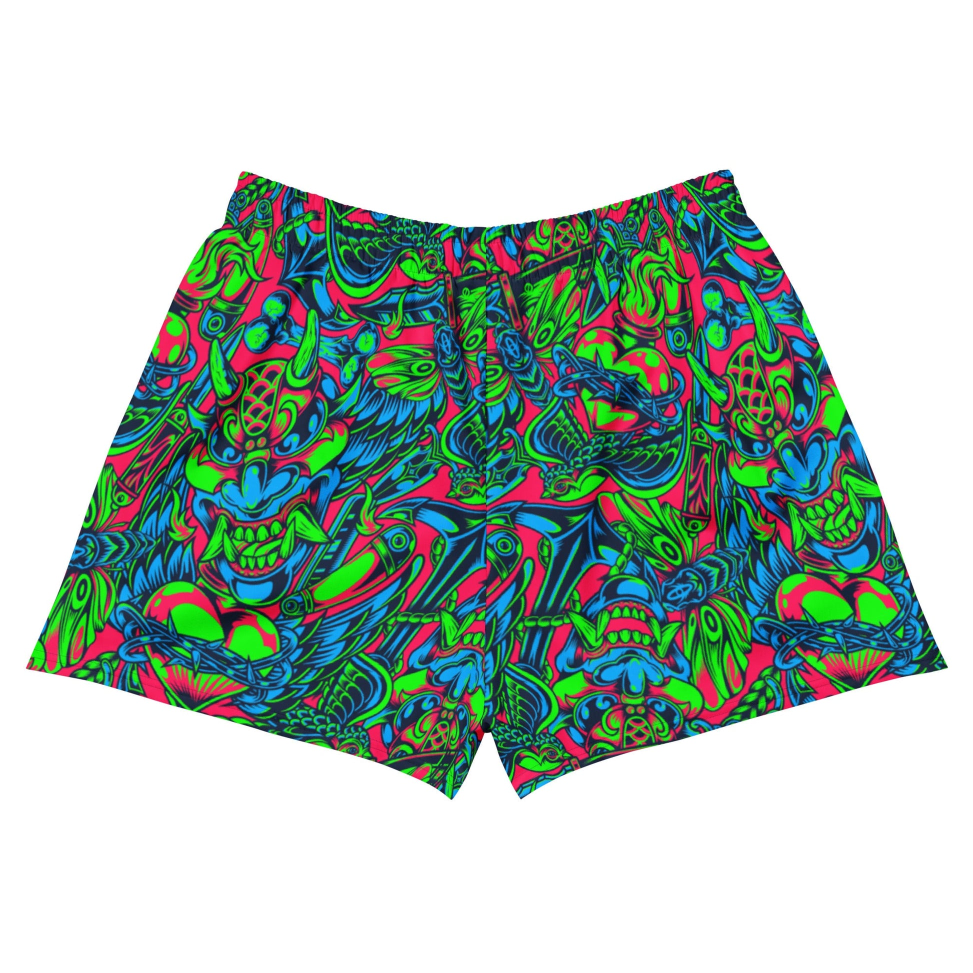 Kabuki Phantom Neon CAMO Unisex Athletic Shorts