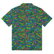 Kabuki Phantom Neon CAMO Unisex Short-Sleeve Button Shirt - Button-Up