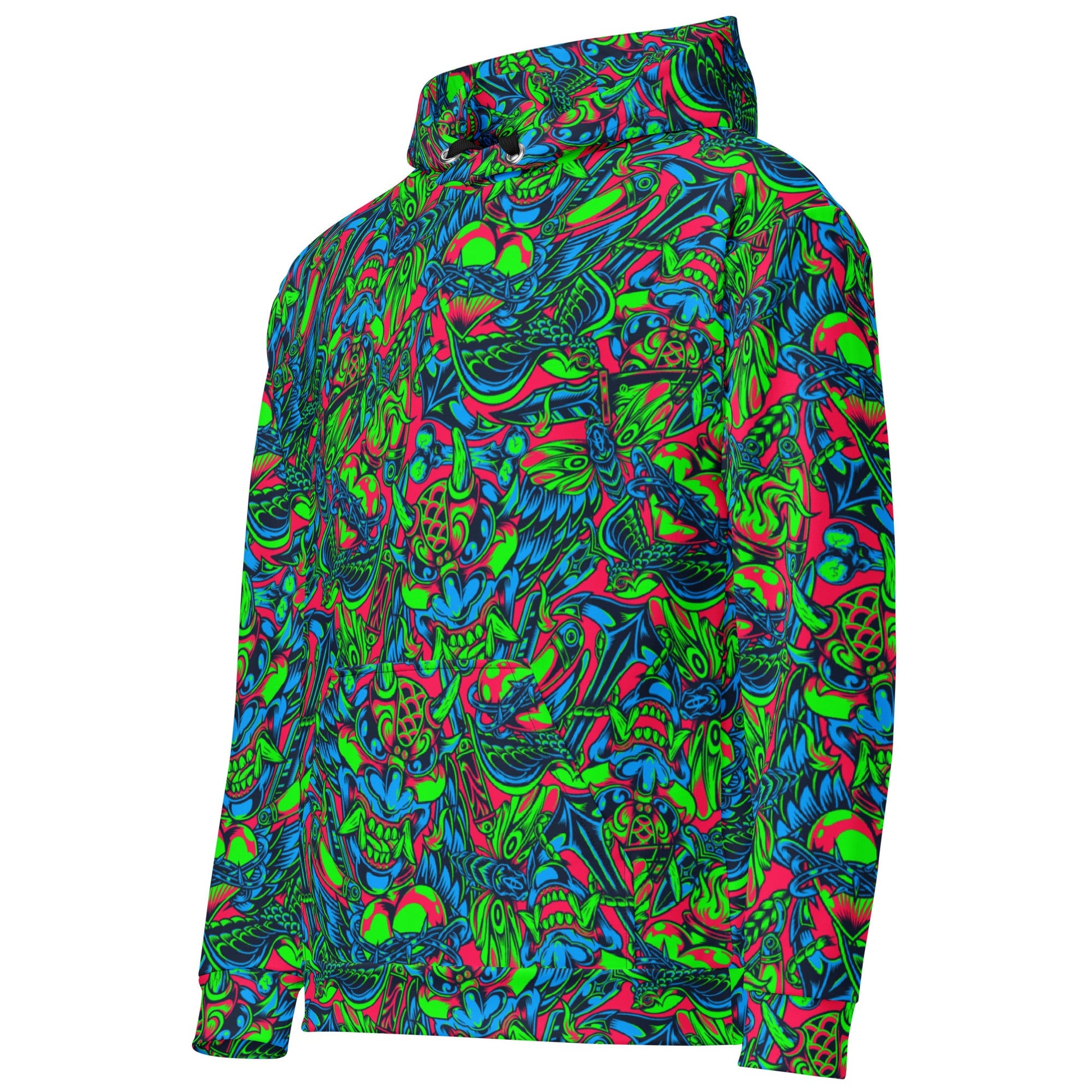 Kabuki Phantom Neon CAMO Unisex Hoodie - Hoodies